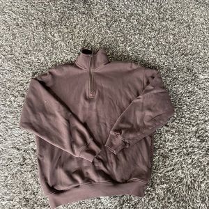 Aritzia Cozy Fleece Mega 1/4 Zip Sweatshirt